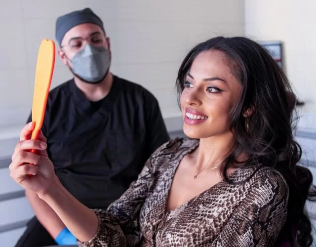 Carillas para pacientes satisfechos